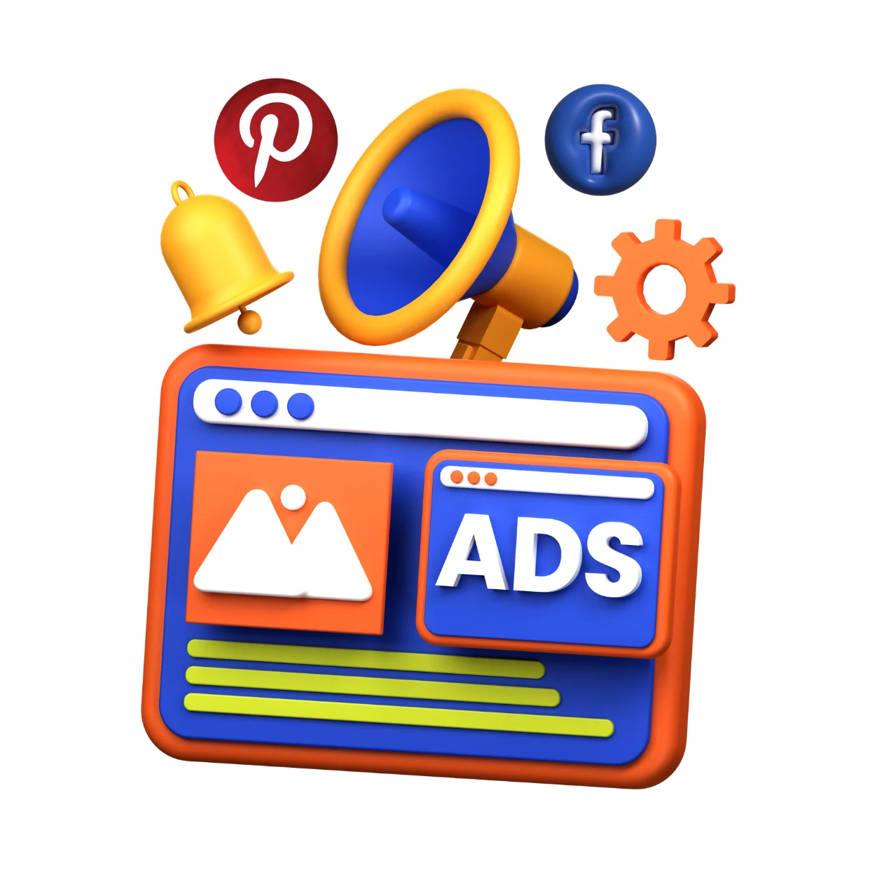 Assistance in Pinterest and Facebook Ads
