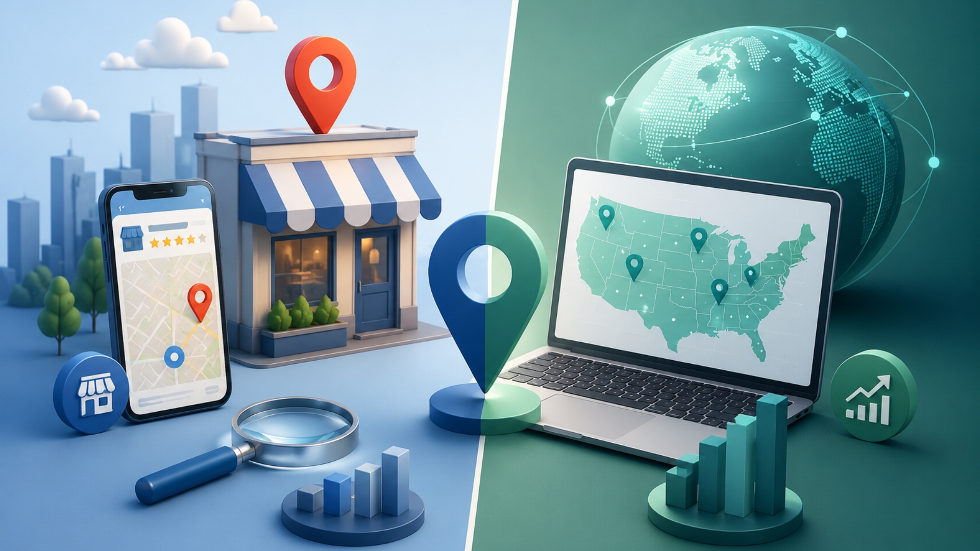 Local SEO vs National SEO